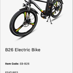 48v Electric Bicycle (brand New)