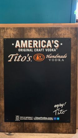 Decorative chalkboard