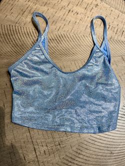 Blue Women’s Size Small Rave Crop Top
