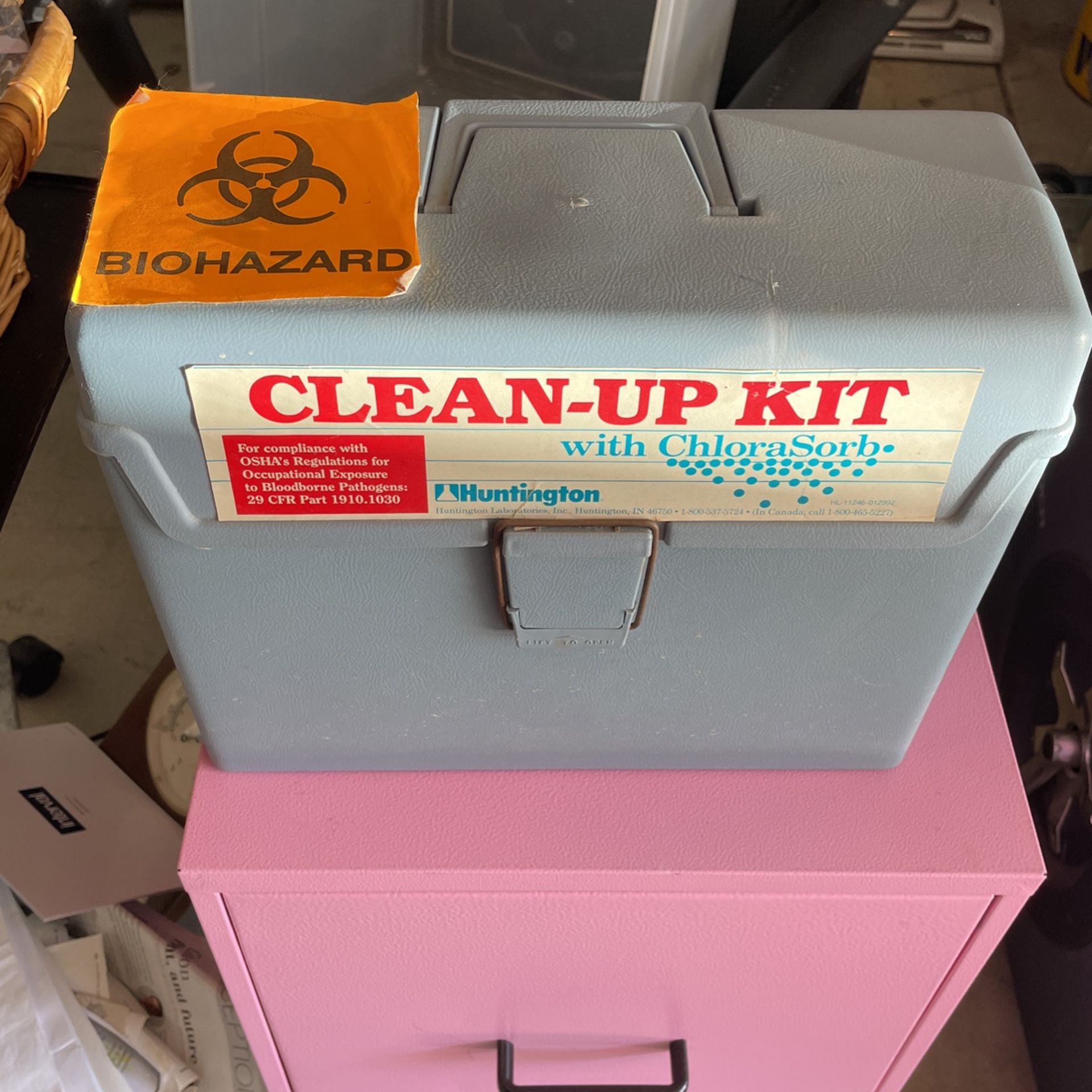 Hazard Waste Clean Up Kit