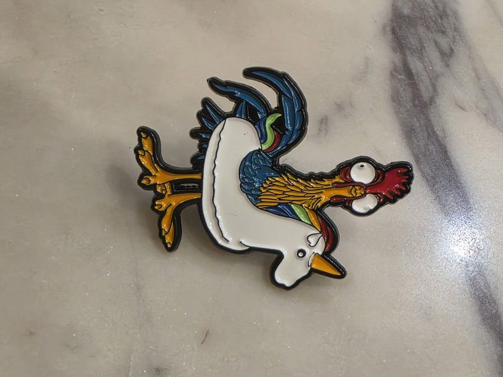 Summer Time Fun Unicorn Floaty Moana Hei Hei Enamel Pin
