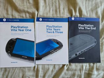 Playstation Vita year 1,2,3 and END book set
