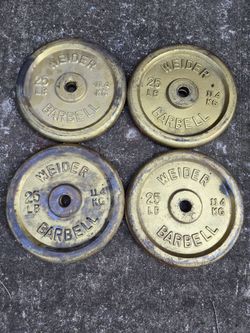Standard 1inch 25lb Weight Plates