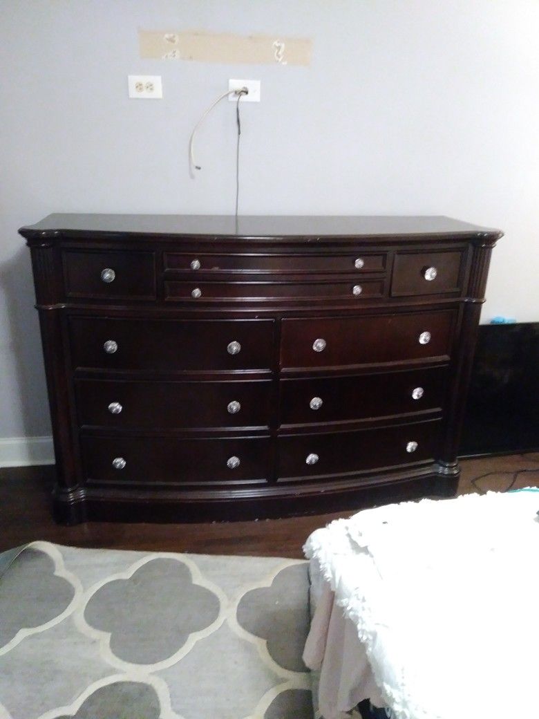 Dresser and Mirror