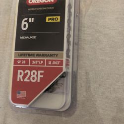 Brand New Sealed 6” Saw Chain Model R28F 