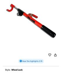 The club steering wheel lock