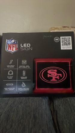 NFL Led Sign San Francisco 49ers