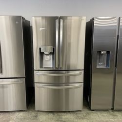 LG Platinum Four Door Refrigerator QYT