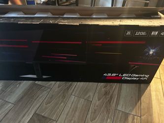 43.8" 4K LED Gaming Monitor 120Hz