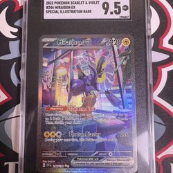 2023 POKÉMON SCARLET & VIOLET #244 MIRAIDON EX SPECIAL ILLUSTRATION RARE 
