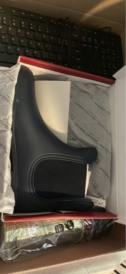 Black Chelsea Rain Boot