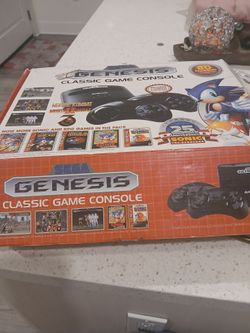 Genesis classic game console