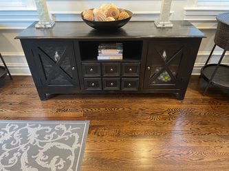 Solid wood sideboard