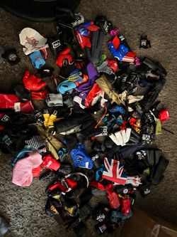 Huge lot of wwe wrestling accessories