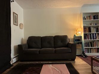 Dark grey 3-Seat Sofa Couch