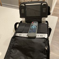 Audiovox Portable Dvd Player For Car With Case and remote