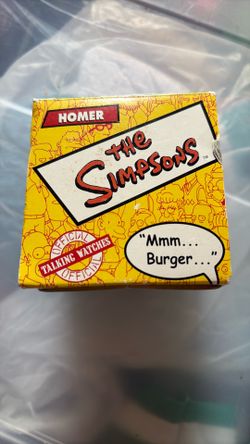 Homer Simpson Talking Watch