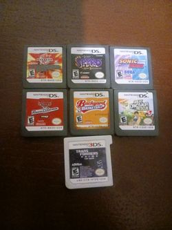 3ds/ds nintendo games
