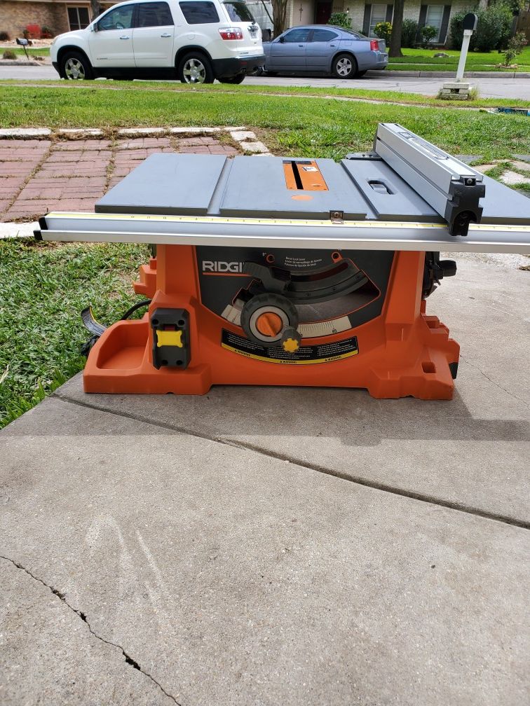 Table saw 12" ridgid