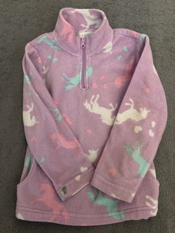 Unicorn 1/2 Zip Up Sweater