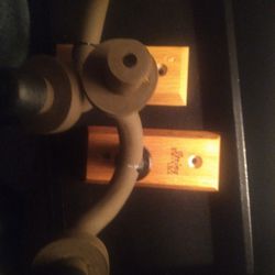Two Guitar Wall Holders