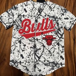 NBA Bulls Splatter Jersey