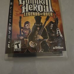 Guitar Hero Legends Of Rock For Ps3