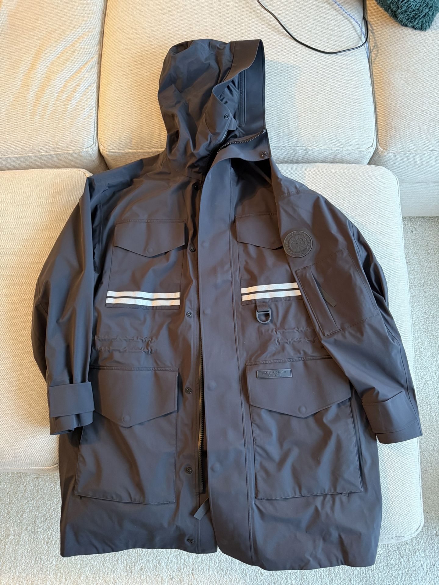 Canada Goose Morgan Rain Jacket Black SMALL