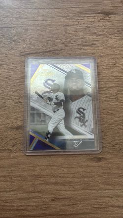 Luis Robert Topps gold purple to 99