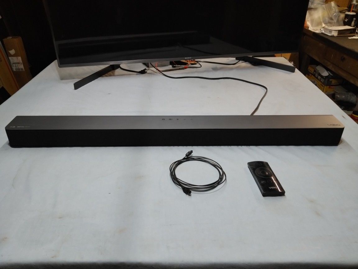 VIZIO 2.1 STEREO SOUNDBAR SYSTEM W BLUETOOTH & DTS DOLBY ATMOS