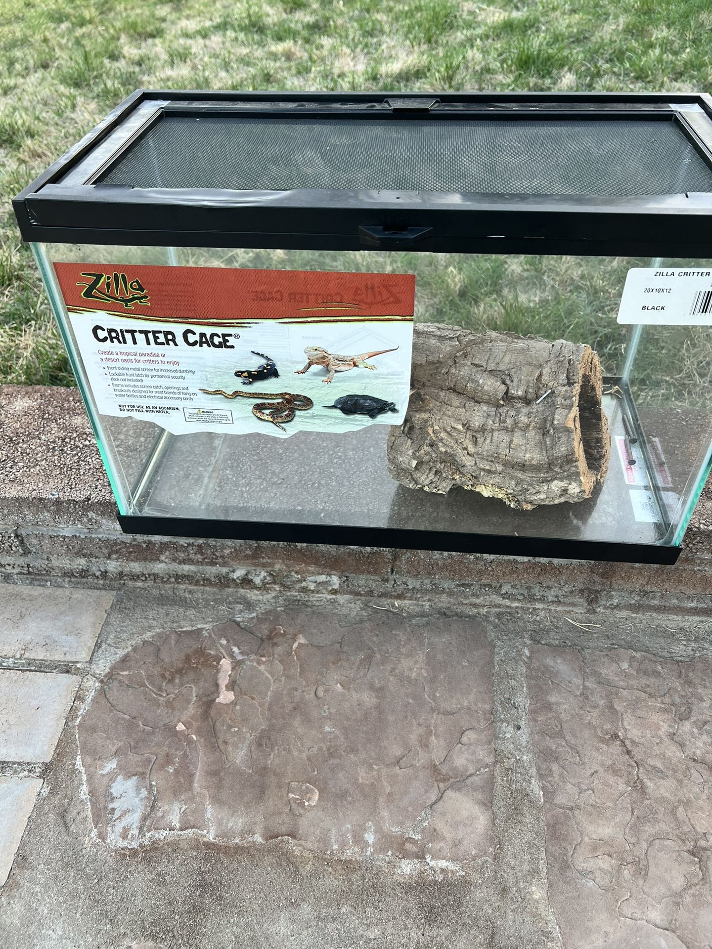 Zilla Critter Cage 20x10x12