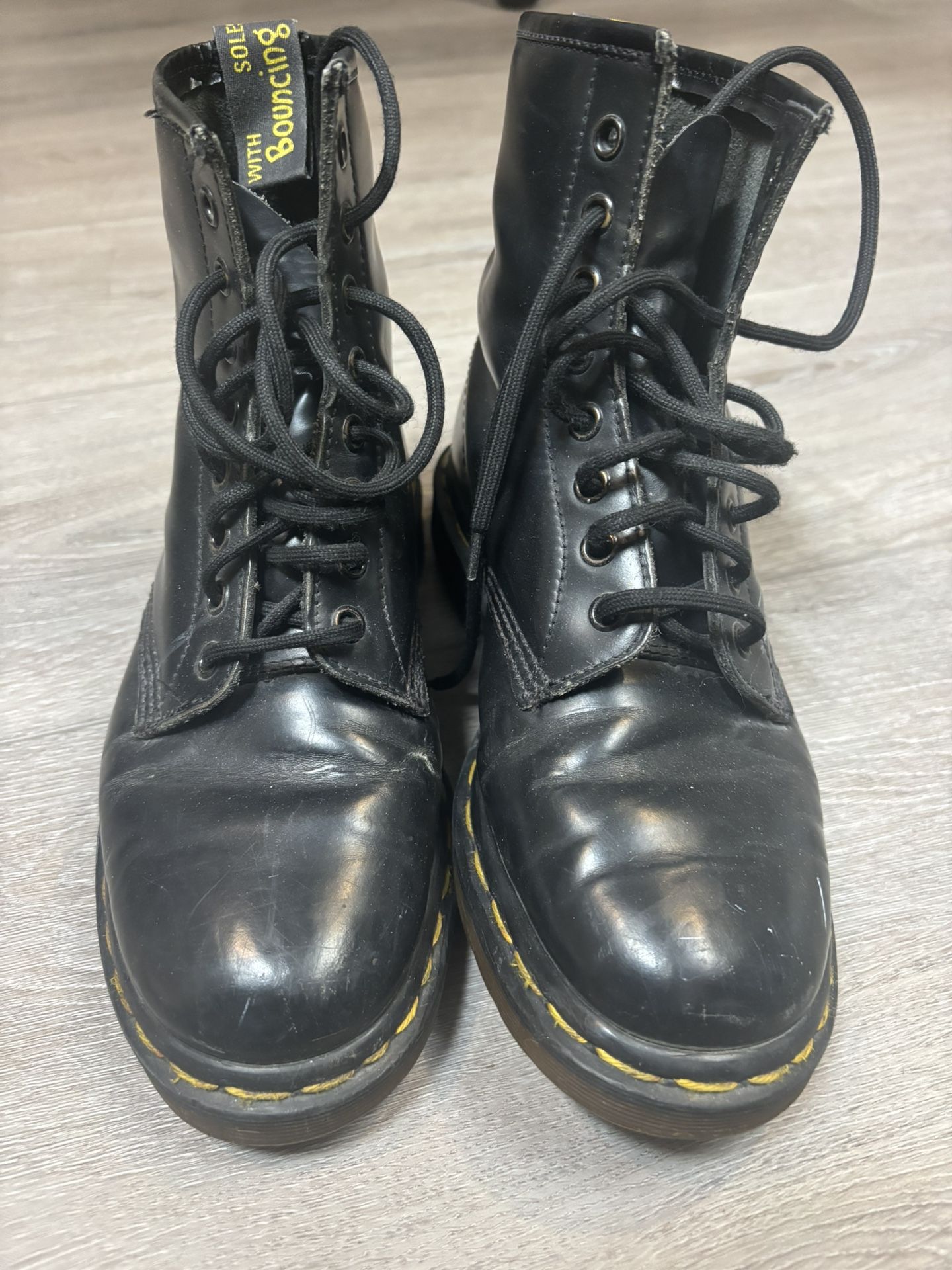 Original Doc Martin Black Combat Boots