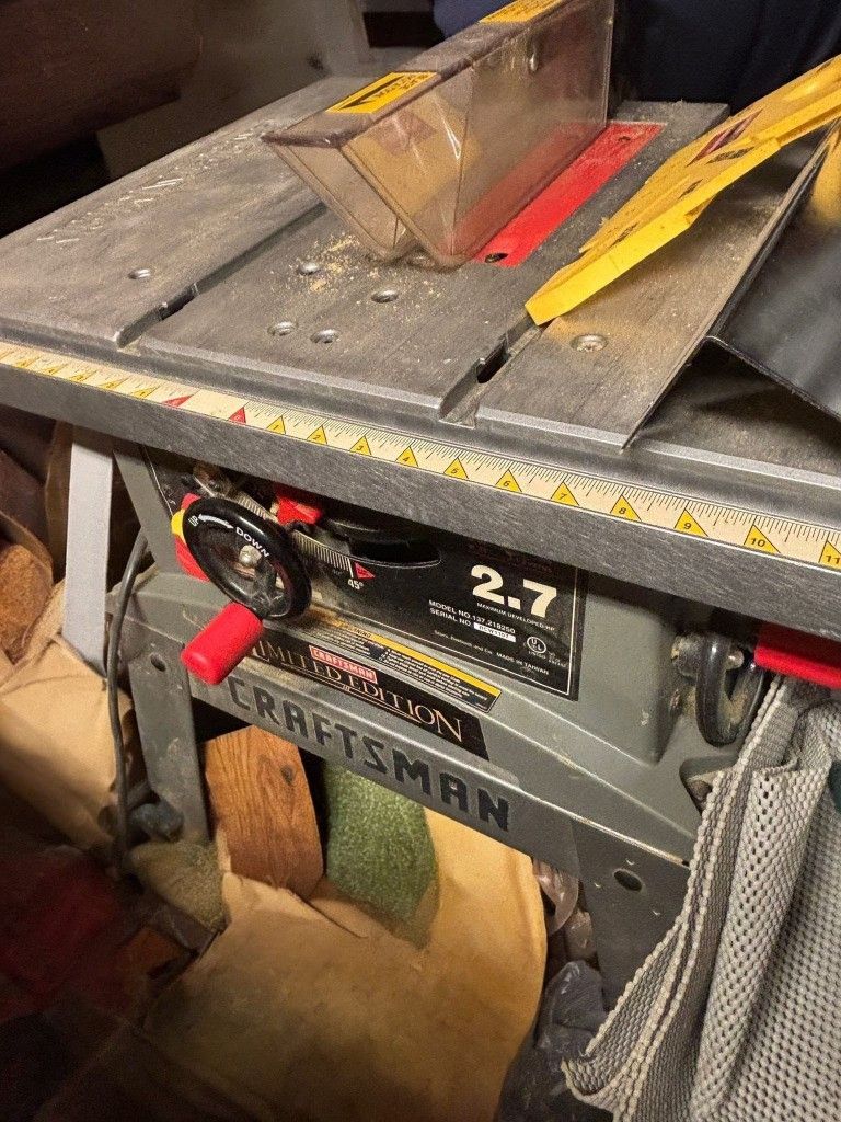 Craftsman Limited Edition Table Saw