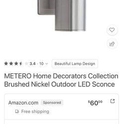 modern porch lights - LED