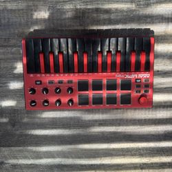 Akai MPK Mini MK3 Red – USB MIDI Keyboard Controller