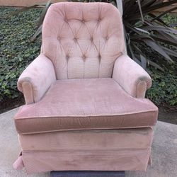Vintage Rocking Swivel Chair 