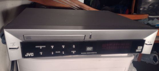 JVC DVD player and subwoofer