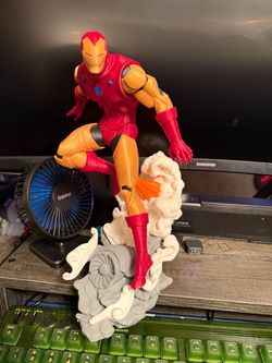 Iron man statue