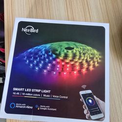 LED Strip Light 16ft (Worked W/Alexa Or Google Assistant)