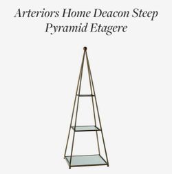 Arteriors Home Pyramid Etagere