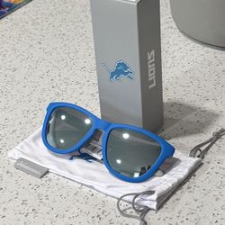 Detroit Lions Knockaround Sunglasses Brand New