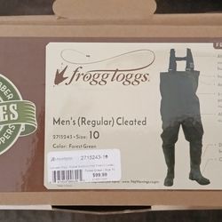 Fishing Waders Size 10 Frog Loggs
