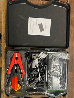 Jump Starter Power Bank 12000mAh with Case