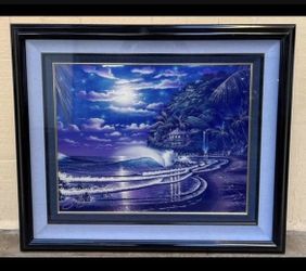 Steven Power Giclee Aloha Hawaii printing & signed 17/245 from 1996 - 40”x 34”