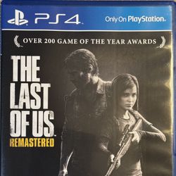 The Last Of Us Remastered PS4