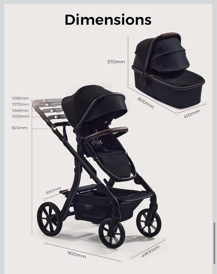 Momcozy Changego Baby Stroller