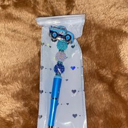 Dinoco from The Cars Movie Custom Beaded Pen
