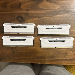 CORSAIR VENGEANCE RGB PRO SL DDR4 RAM 32GB (2x16GB) 3600MHz CL18-22-22-42 1.35V Intel AMD Desktop Computer Memory - White