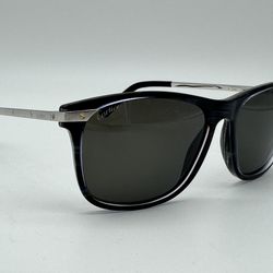 SANTOS DE CARTIER PHANTOS RETRO BLUE SUNGLASSES CT0104S NEW 100% GENUINE $1260