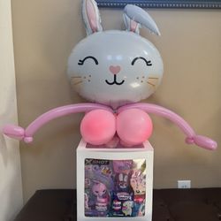 Easter box With Bunny Ballon